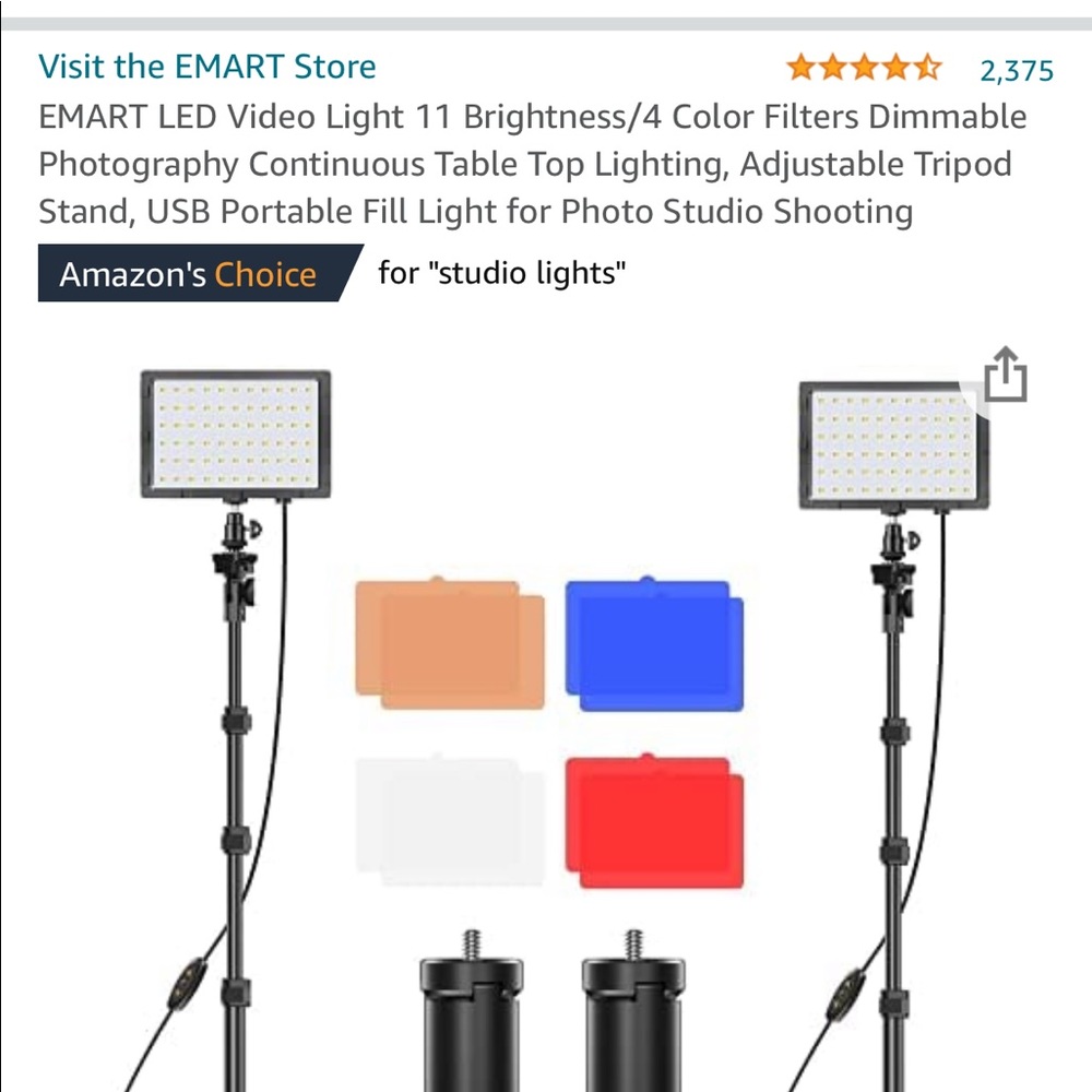Emart LED Video Light